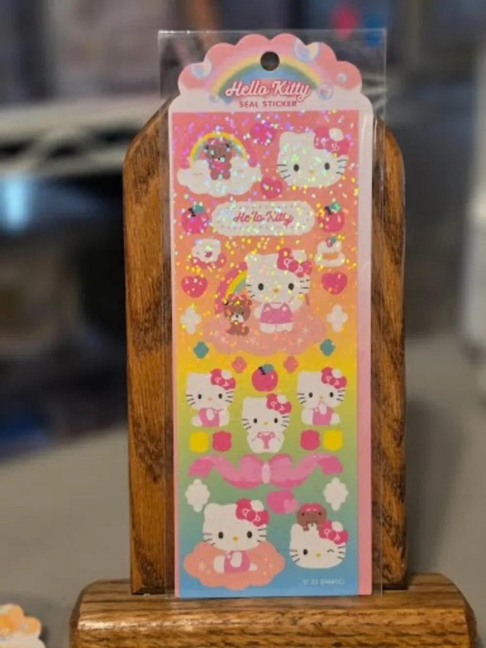 STK-2564 Hello Kitty Licensed Laser Sticker Sheet